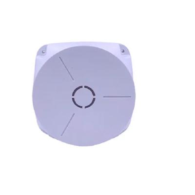 PVC Round Junction Box , Indoor/Outdoor with Nails , (5X5) For CCTV Cameras