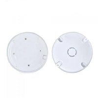 PVC Round Junction Box , Indoor/Outdoor with Nails , (5X5) For CCTV Cameras