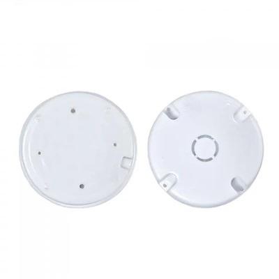 PVC Round Junction Box , Indoor/Outdoor with Nails , (5X5) For CCTV Cameras