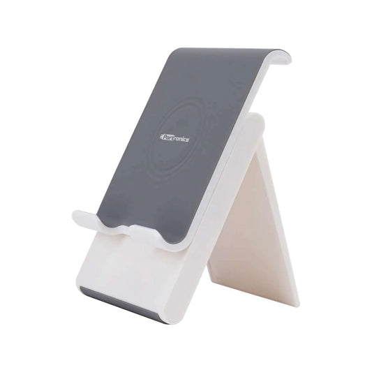 Portronics Paddie Portable and Foldable Mobile & Tablet Holder with Adjustable Height, Sleek