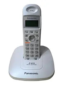 Panasonic KX-TG3611SX Single Line 2.4GHz Digital Cordless Phone (Black)