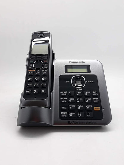 Panasonic Single Line KX-TG3811SXM 2.4 GHz Cordless phone (Black)