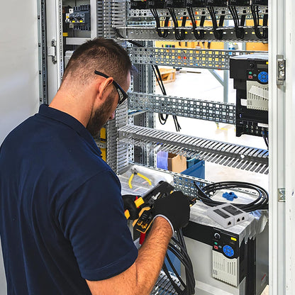 Passthrough Crimping Tool | Cat5/ Cat7 Multifunctional Crimp Tool Alloy Carbon Steel, 6P 8P RJ11 RJ12 RJ45 STP/UTP Ethernet Cable Modular Crimping Tool