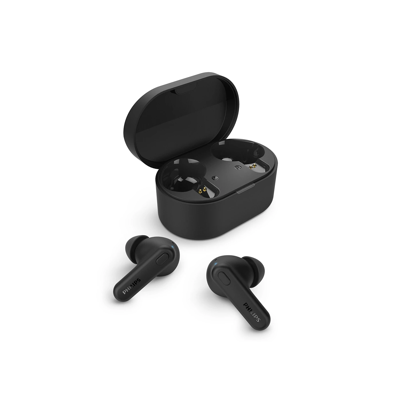 Philips TAT1108BK/00 True Wireless Earbuds, in-Ear Active Noise Cancelling Bluetooth v5.3 Earphones