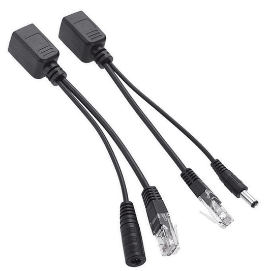 Passive POE Cable - Power Over Ethernet Injector/Splitter Kit RJ45 DC Power