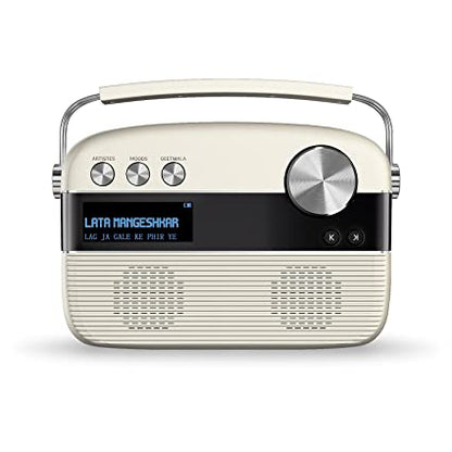 Saregama Carvaan 2.0 Hindi - Portable Music Player 5000 Pre-Loaded Songs with FM/BT/AUX (Renewed)