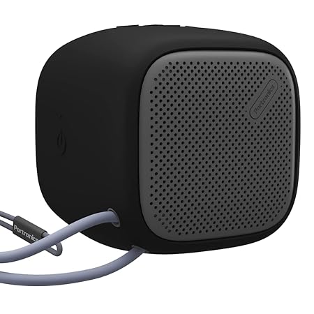 Portronics Bounce POR-939 Portable Wireless Bluetooth Speaker with FM & USB Music (Black)