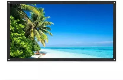 Projection Screen ,Map/Calendar Type, Anti-Creased, Imported High Gain Fabric, Diagonal, Supports Full HD 1080P, UHD-4K