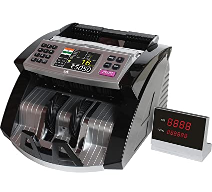 TVS Electronics CC-453 Star Plus Cash Counting Machine (Black)