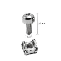 Rack Hardware Screw Set | Cage Nuts, Screws & Washers for Server & Network Racks