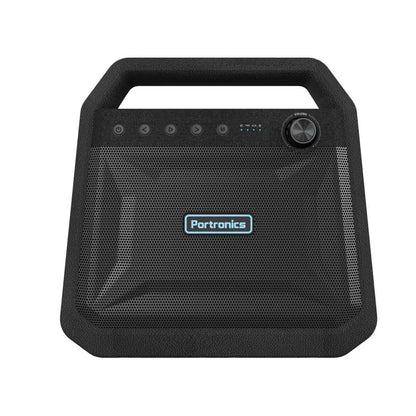 Portronics Roar POR-549, 2x12W Bluetooth 4.2 Stereo Speaker with TWS Aux in Micro SD Card and 6, 000mAh Battery
