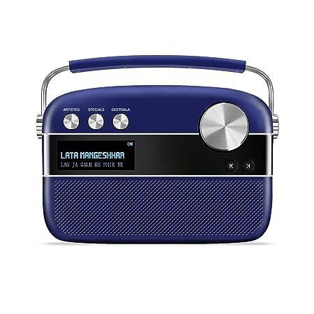 Saregama Carvaan 2.0 Hindi - Portable Music Player 5000 Pre-Loaded Songs with FM/BT/AUX (Renewed)