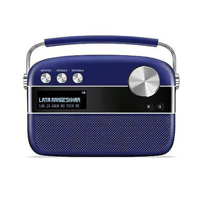 Saregama Carvaan 2.0 Hindi - Portable Music Player 5000 Pre-Loaded Songs with FM/BT/AUX (Renewed)
