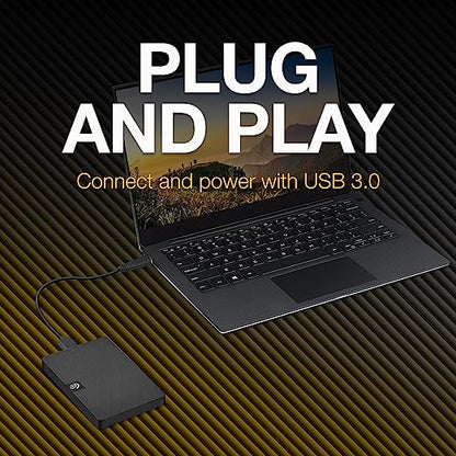 Seagate Expansion 2TB Portable External Hard Drive USB 3.0 for Windows and Mac