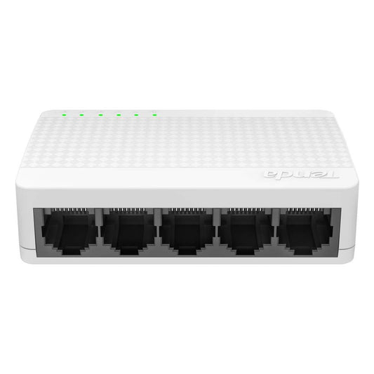 TENDA TE-S105 5-Port Mini 10/100Mbps Fast Ethernet Switch (White)