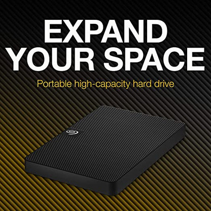Seagate Expansion 2TB Portable External Hard Drive USB 3.0 for Windows and Mac