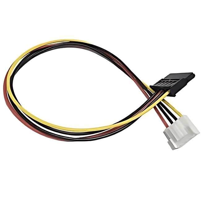 SATA Power Cable (Berg Type) for DVR/NVR, Mini 4-Pin to SATA Connector