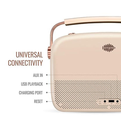 Saregama Carvaan 2.0 Hindi Portable Music Player - Sound by Harman/Kardon with 5000 Preloaded Songs and Podcast, FM/BT/AUX