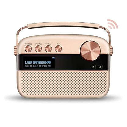 Saregama Carvaan 2.0 Hindi Portable Music Player - Sound by Harman/Kardon with 5000 Preloaded Songs and Podcast, FM/BT/AUX