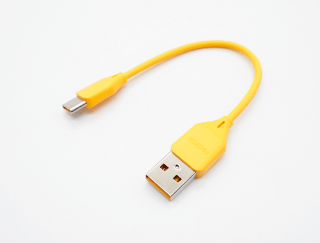 Realme Short Type C Power Line Cable (17cm ) Yellow