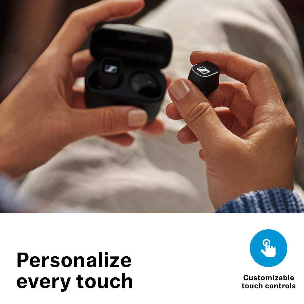 Sennheiser CX 400BT Truly Wireless Bluetooth in Earbuds with Mic (Black)