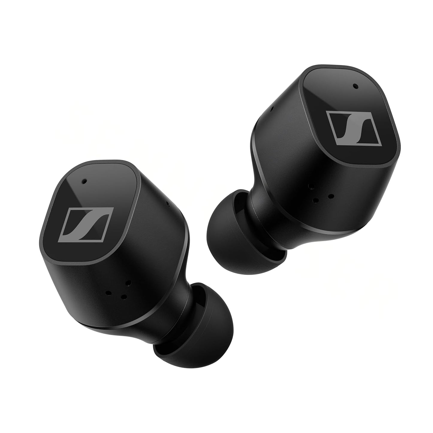 Sennheiser CX Plus True Wireless in Ear Earbuds - Headphone with Mic for Music & Calls with Active Noise Cancellation-ANC, Customizable Touch Controls (Black)