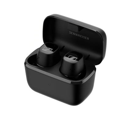 Sennheiser CX Plus True Wireless in Ear Earbuds - Headphone with Mic for Music & Calls with Active Noise Cancellation-ANC, Customizable Touch Controls (Black)
