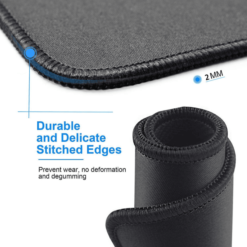 Gaming Mouse Pad (AD-02) With Silk Gliding Mouse Pad, Smooth ,Perfect for Laptop and PC - (29x21 CM)