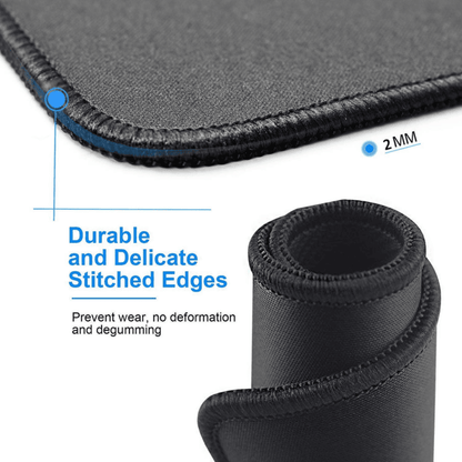 Gaming Mouse Pad (AD-02) With Silk Gliding Mouse Pad, Smooth ,Perfect for Laptop and PC - (29x21 CM)