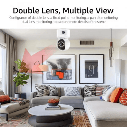Smart WiFi CCTV Camera | 2MP Dual View Robo Cam with Motion Detection