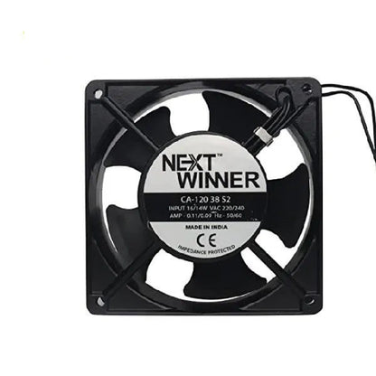 SMPS AC Cooling Fan 4 Inch (10.16cm) with Dust Filter Guard | Dustproof, Easy Installation