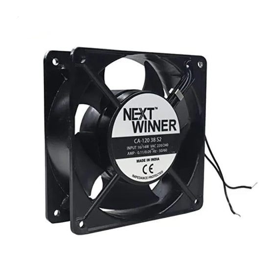 SMPS AC Cooling Fan 4 Inch (10.16cm) with Dust Filter Guard | Dustproof, Easy Installation