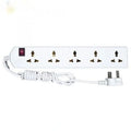 Spike 5+1 Way | Extension Board/Cord, Multi Socket Spike Guard