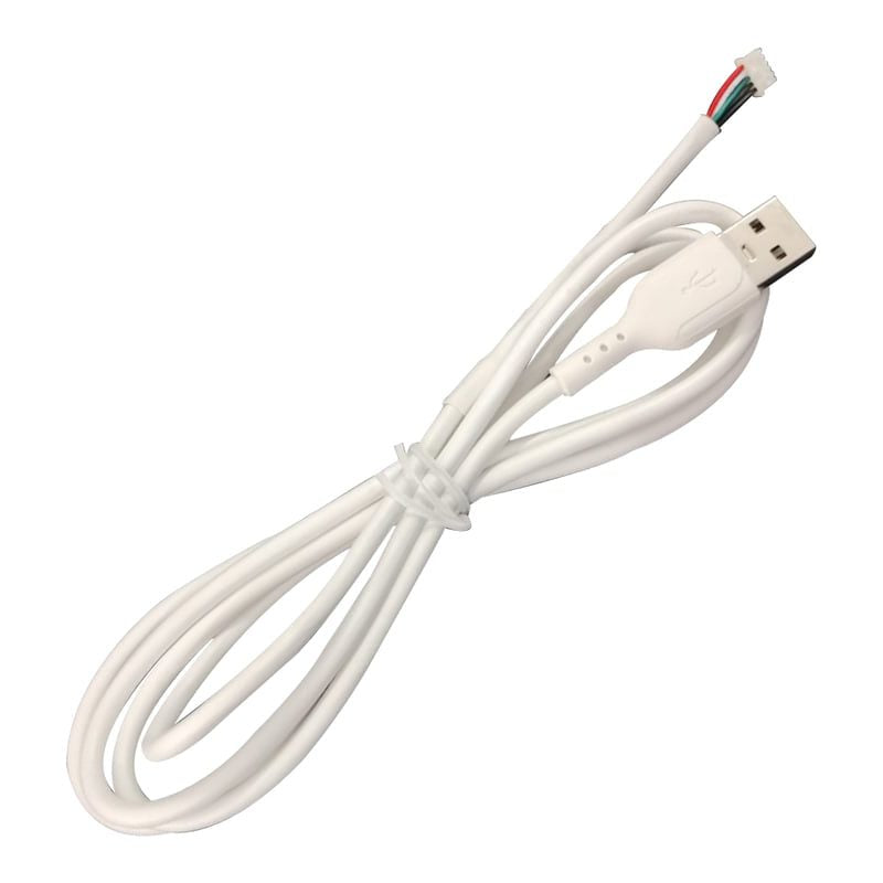 Champion Startek USB Data Cable for Fingerprint Scanner Biometric Compatible with Personal Computer (White)