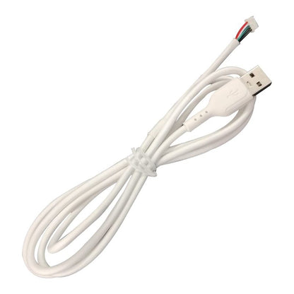 Champion Startek USB Data Cable for Fingerprint Scanner Biometric Compatible with Personal Computer (White)