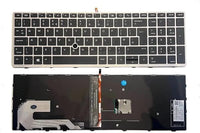 Laptop Keyboard for HP EliteBook 850 G5, 755 G5, 850 G6, L14366-031 with Backlight & Mouse