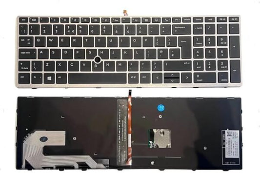 Laptop Keyboard for HP EliteBook 850 G5, 755 G5, 850 G6, L14366-031 with Backlight & Mouse