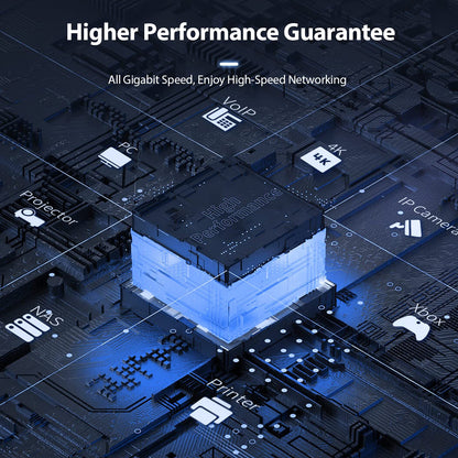 Tenda TEG1016D 16-Port Gigabit Unmanaged 16-Port Ethernet Switch (Grey)