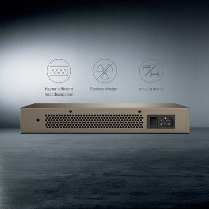 Tenda TEG1024D 24-Port Giga Ethernet Switch (Grey)