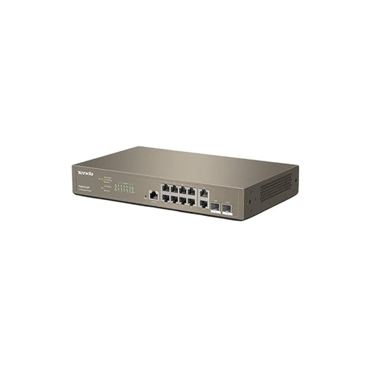 Tenda (TEG5312F ) 10-Port Gigabit + 2 SFP Port L3 Managed Switch, 10/100/1000Mbps Ethernet Switch