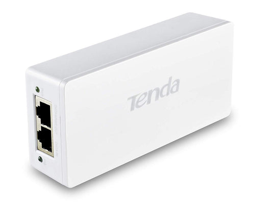 TENDA-PoE30G-AT Gigabit PoE Injector 30W Output Power,Compliant with IEEE 802.3af/at Standard,Power Distance Extension of up to 100 Meters ,Plug and Play