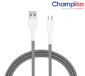 Champion USB to Micro 3Amp Data Sync & Charging Cable TPE for all Android & Micro USB Devices