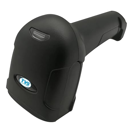 TVS BS-I201G Barcode Scanner - High-Performance, Handheld Scanner for Fast and Accurate Scanning (Black)
