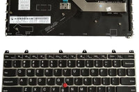 Laptop Keyboard for Lenovo ThinkPad Yoga 260 20GT, Yoga 370, Yoga X380 Series with Frame, Mouse & Backlight