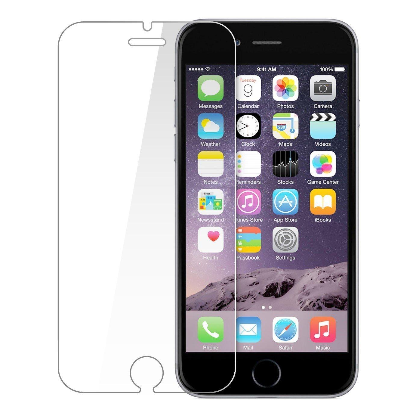 Tempered Glass for iPhone 6 Plus / 6S Plus Transparent HD +9H Hardness Toughened Screen Protector