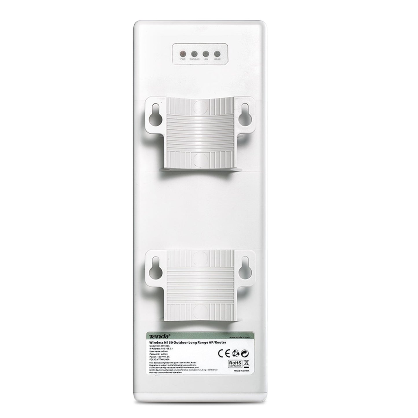 Tenda O3 2.4GHz N150 Long Range Outdoor CPE | 5km+ Wireless Bridge | 12dBi Antenna | PoE, AP/Station/Repeater/Router | 6KV Lightning Protection