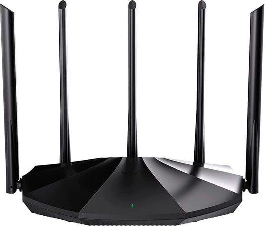 Tenda RX2 Pro WiFi 6 AX1500 Smart WiFi Router, Dual Band Gigabit Wireless Internet WiFi 6 Router, (Black)