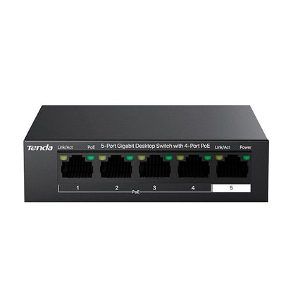 Tenda TEG1105P 5-Port Gigabit Desktop Plug & Play POE Switch