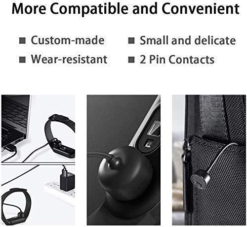 Mi Replacement Magnetic USB Charger Original for Mi Smart Band 5 / Mi Smart Band 6 (Black)