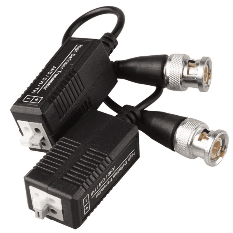 CCTV Passive Video Balun Transmitter & Transceiver for 1080P DVR Systems